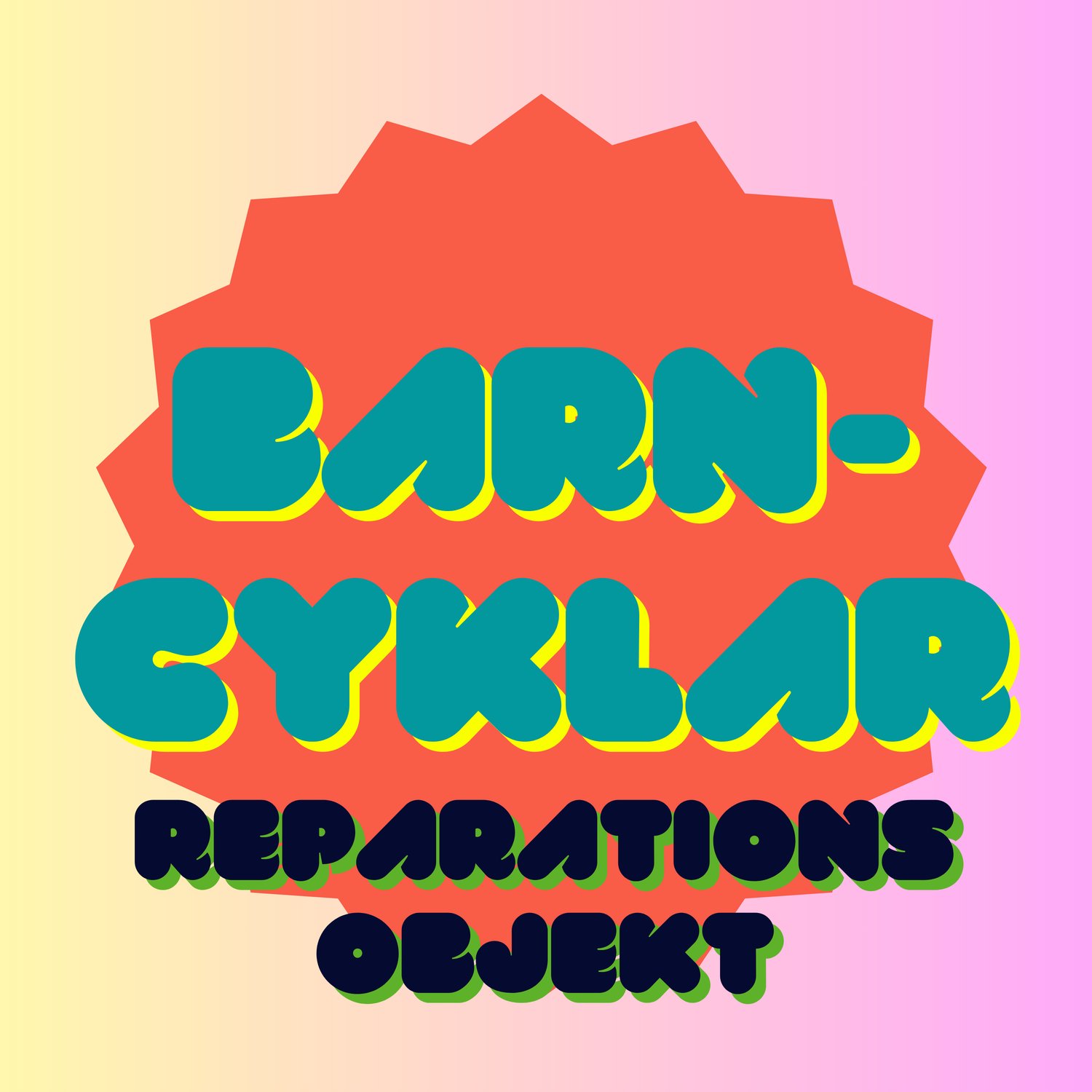 Reparationsobjekt - Barncyklar