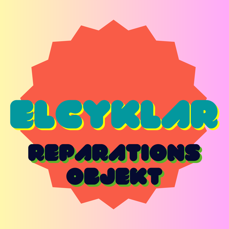 Reparationsobjekt - Elcyklar
