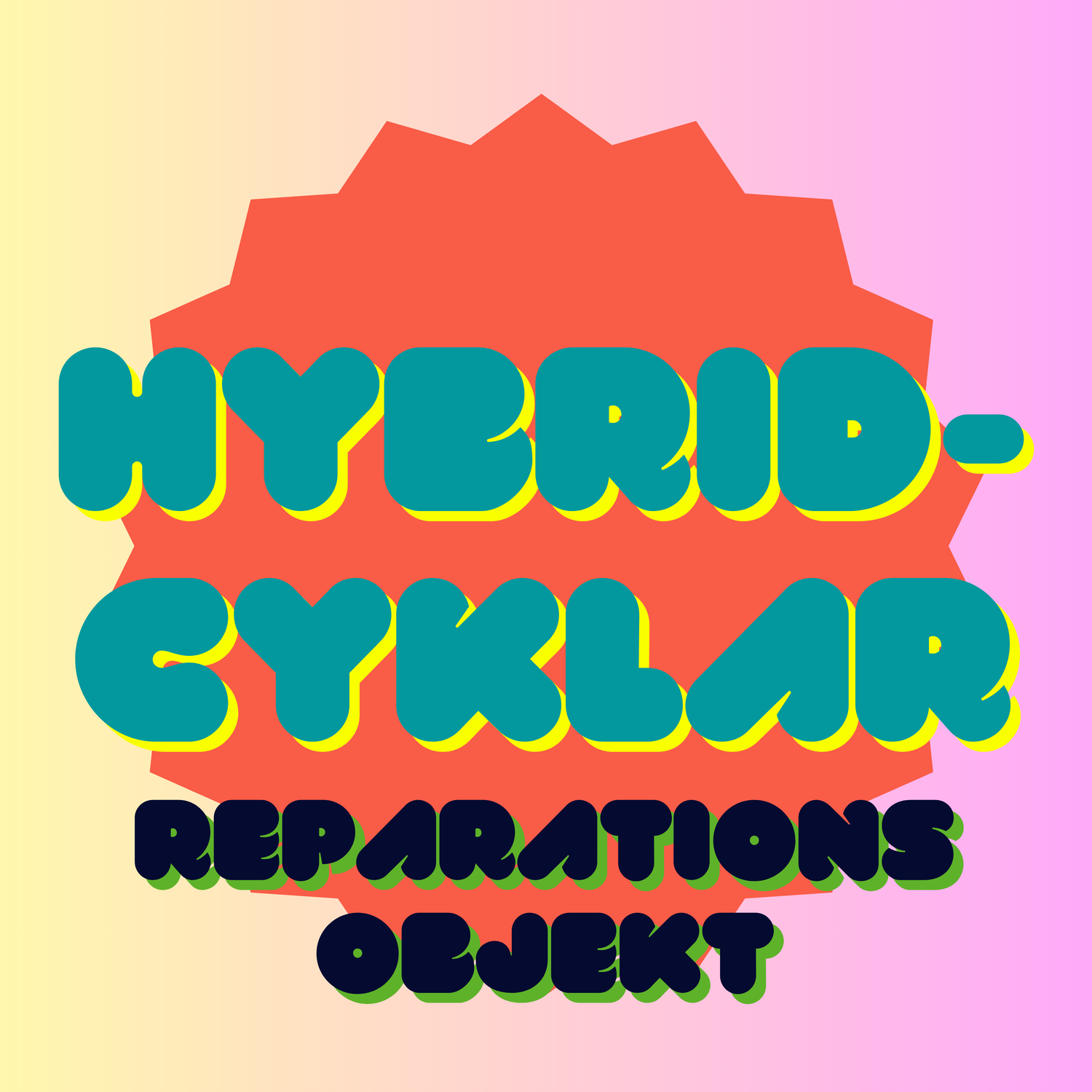 Reparationsobjekt - Hybridscyklar