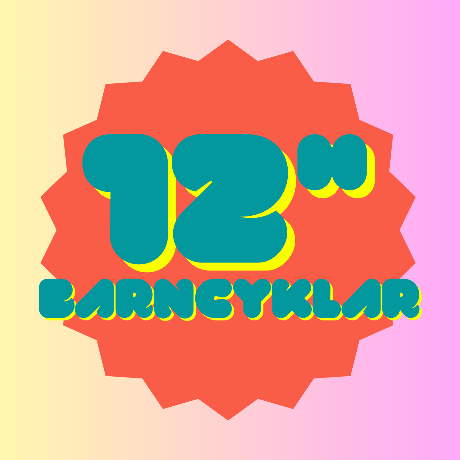 12" barncyklar (90-105 cm kroppslängd / 3-4 års ålder)