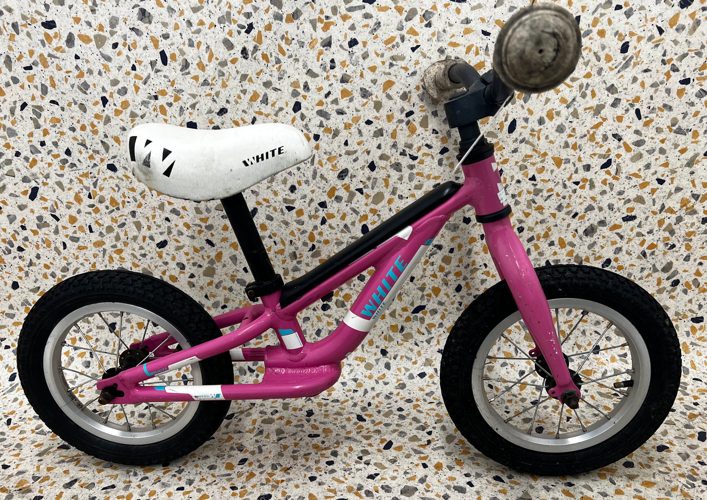 Bike Balanscykel White, 12"